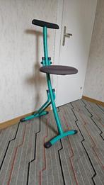 In hoogte verstelbare stoel kruk met rugleuning, 1 kruk, Ophalen, Gebruikt, 60 tot 90 cm