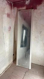 Grote spiegel op kastdeur gratis., Ophalen, Gebruikt, Minder dan 80 cm, 160 cm of meer