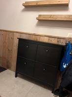 Schoenenkast Hemnes Ikea zwartbruin, Ophalen, Zo goed als nieuw, 25 tot 50 cm, 50 tot 100 cm