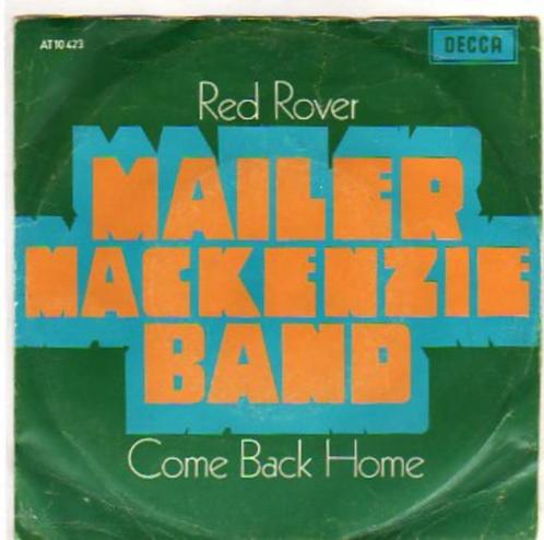 Nederbeat- Mailer Mackenzie Band- Red Rover, Cd's en Dvd's, Vinyl Singles, Gebruikt, Pop, Verzenden