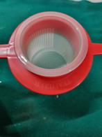 Theezeef vintage engels  kunststof, Ophalen of Verzenden