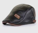 Nieuw Flat Cap, Beret, Pet. One size. zwart/bruin, Nieuw, Pet, One size fits all, Ophalen of Verzenden