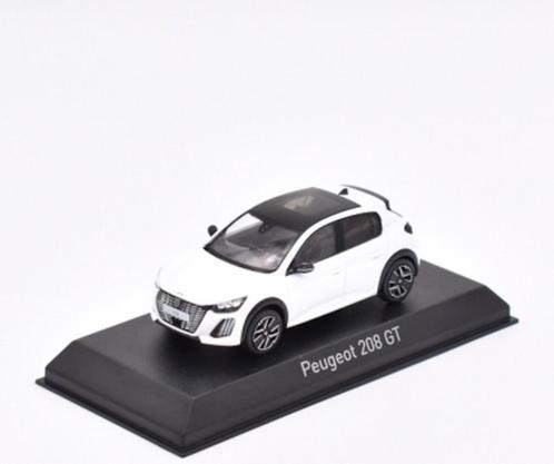 Peugeot 208 GT 2024 Wit Schaal 1:43 Norev Ref 472841, Hobby en Vrije tijd, Modelauto's | 1:43, Nieuw, Auto, Norev, Ophalen of Verzenden