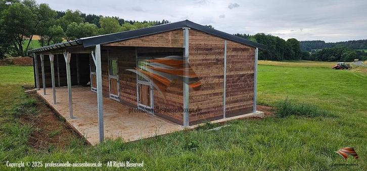 Complete buitenstallen  / Paardenboxen, Dieren en Toebehoren, Stalling en Weidegang, Stalling, 1 paard of pony