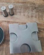 Zack /peper en zout set/waxinelichthouder, Ophalen of Verzenden, Zo goed als nieuw, Glas of Kopje