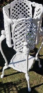 Gietijzeren planten pothouder op standaard (brocante), Tuin en Terras, Ophalen of Verzenden, Gebruikt