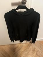 Zwarte Hoodie, Ophalen of Verzenden, Zo goed als nieuw, Maat 46 (S) of kleiner, Zwart