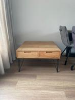 Salontafel en sidetable, Huis en Inrichting, Ophalen, 100 tot 150 cm, Vierkant, 50 tot 100 cm