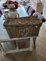 Rivièra Maison Rustic Rattan Classic Basket, Huis en Inrichting, Ophalen, Zo goed als nieuw, Rechthoekig, Riet