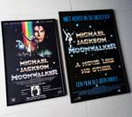 Michael Jackson Moonwalker Bioscoop en Film Poster 1988, Verzenden, Rechthoekig Staand, Film en Tv