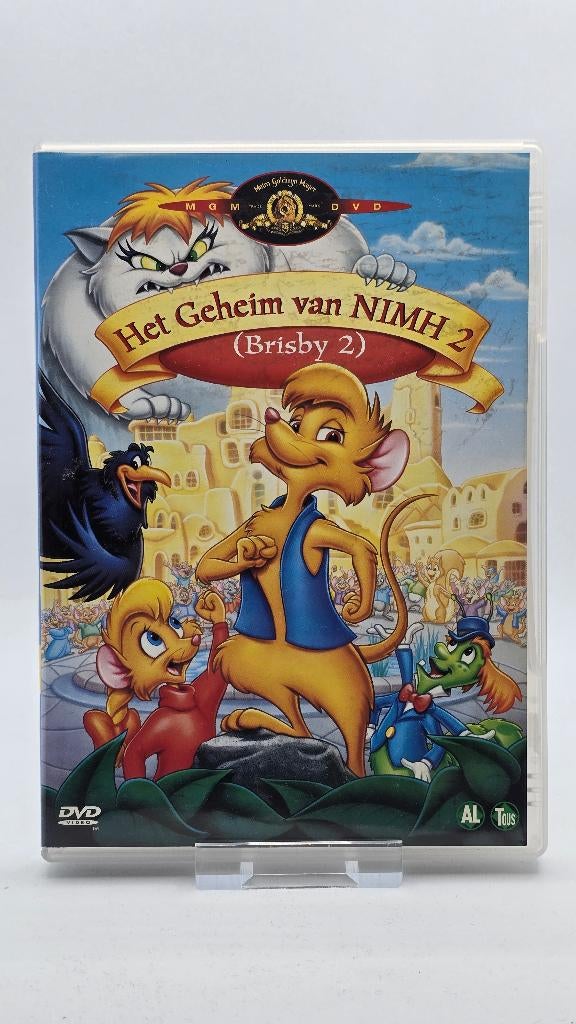 Het Geheim van NIMH 2, Cd's en Dvd's, Dvd's | Tekenfilms en Animatie, Zo goed als nieuw, Europees, Alle leeftijden, Ophalen of Verzenden