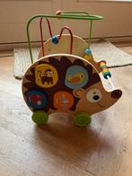 Houten activiteiten egel, Kinderen en Baby's, Speelgoed | Houten speelgoed, Ophalen of Verzenden, Zo goed als nieuw, Overige typen