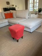 Hocker zitkrukje poef voetenbankje vintage retro, Hout, Minder dan 50 cm, Gebruikt, Minder dan 50 cm