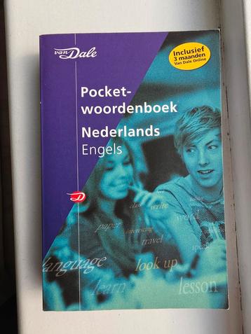 Van Dale Pocketwoordenboek Nederlands-Engels beschikbaar voor biedingen