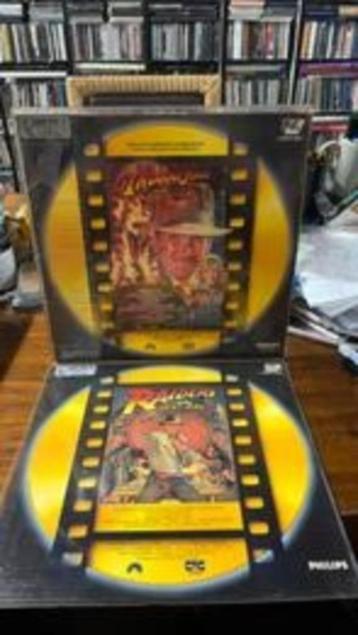 Indiana Jones Raiders en Doom limited laser discs NLO titels beschikbaar voor biedingen