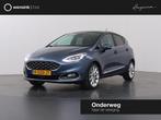 Ford Fiesta 1.0 EcoBoost Vignale | Panoramadak | LED Koplamp, Auto's, 125 pk, Gebruikt, USB, Blauw