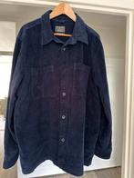 Nieuw ribcord overhemd jasje, donkerblauw, Kleding | Heren, Ophalen of Verzenden, Nieuw, Blauw, Halswijdte 43/44 (XL)