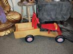 Houten bakfiets, Ophalen, Gebruikt