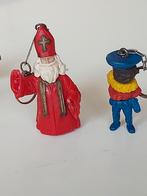 Vintage zwarte piet en sinterklaas sleutelhangers,, Diversen, Ophalen of Verzenden, Zo goed als nieuw