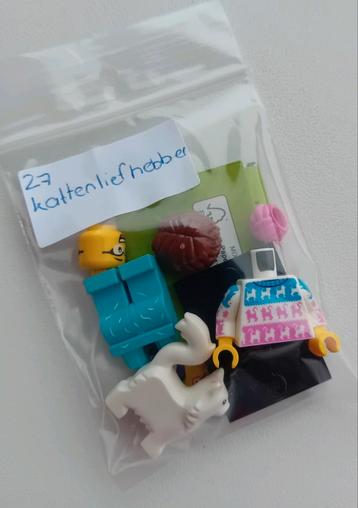 Lego minifigurine Kattenliefhebber nieuw, CMF 27 beschikbaar voor biedingen