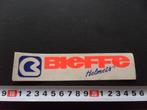 sticker BIEFFE Helmets  transparant, Ophalen, Zo goed als nieuw, Bedrijf of Vereniging