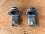 2 x oog voor op rail, van brons, Ophalen of Verzenden, Gebruikt, Lijn of Blok