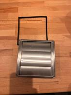 Kleprooster 125mm - Ventilatie en Afzuiging RVS ZGAN, Doe-het-zelf en Verbouw, Ventilatie en Afzuiging, Ophalen, Zo goed als nieuw