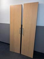Twee Pax deuren 201 cm hoog eiken fineer 50x201, Ophalen