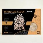 Robotime Pendulum Clock LK501 Bouwpakket Nieuw, Groter dan 1:32, Nieuw, Ophalen of Verzenden, Robotime