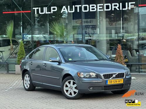 Volvo S40 1.8 2006 Leder Navi Clima Pdc dealer onderh, Auto's, Volvo, Bedrijf, Te koop, S40, ABS, Airbags, Airconditioning, Alarm