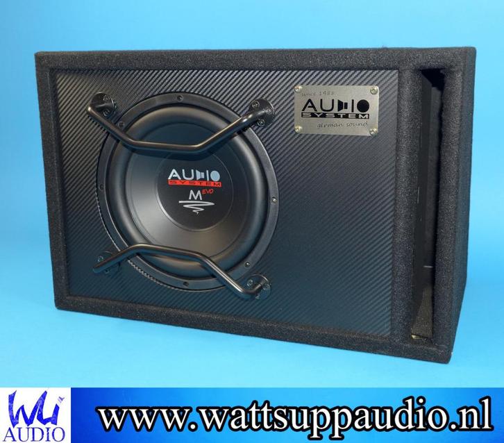 Audio System M10 EVO2 BR 10 inch subwoofer gepoort, Auto diversen, Autospeakers, Nieuw, Ophalen of Verzenden