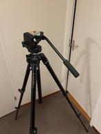 Manfrotto statief 144B/EH30, Audio, Tv en Foto, Fotografie | Statieven en Balhoofden, Gebruikt, 175 cm of meer, Met balhoofd, Ophalen of Verzenden