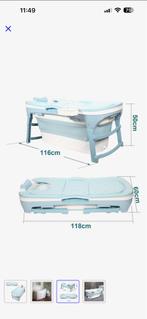 Opvouwbare Badkuip - Nieuw in Doos!, Huis en Inrichting, Badkamer | Badkamermeubels, Overige typen, Nieuw, Minder dan 100 cm, 50 tot 75 cm