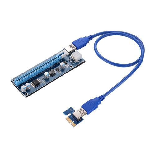 PCIe Riser met USB 3.0 aansluiting (Versie 007), Computers en Software, Videokaarten, Nieuw, AMD, Overige typen, GDDR5, Ophalen of Verzenden