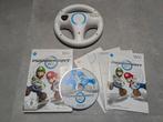 Mario Kart met stuur, Spelcomputers en Games, Games | Nintendo Wii, Racen en Vliegen, Ophalen of Verzenden, Zo goed als nieuw