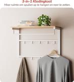 Kapstokken-Wandkapstok -Wit-60x30x42 cm, Wandkapstok, Nieuw, Ophalen of Verzenden, Minder dan 100 cm