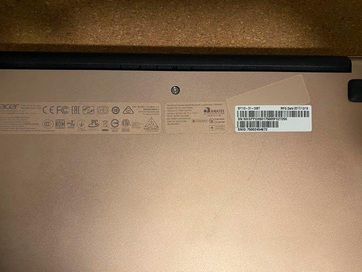 Acer Swift 1 - Ideaal voor school/thuis, Computers en Software, Windows Laptops, Gebruikt, 14 inch, 2 tot 3 Ghz, Qwerty, Ophalen of Verzenden