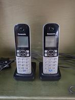 Panasonic Draadloze Telefoons - Duo Set, Ophalen of Verzenden, Gebruikt, 2 handsets