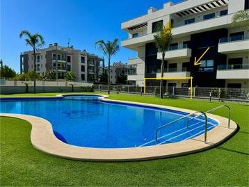 Vakantie appartement Torrevieja Alicante tuin zwembad zicht  beschikbaar voor biedingen