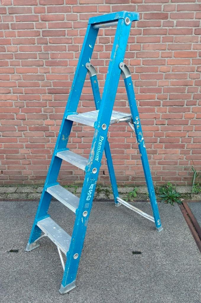 Bordestrap ASC Premium BT4 professioneel trapje, Doe-het-zelf en Verbouw, Ladders en Trappen, Zo goed als nieuw, Minder dan 2 meter
