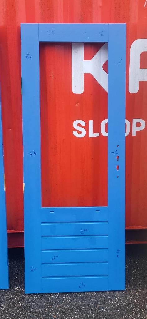 Buitendeur schuurdeur achterdeur  ( 227 ), Doe-het-zelf en Verbouw, Deuren en Horren, Nieuw, Binnendeur, 200 tot 215 cm, Minder dan 80 cm