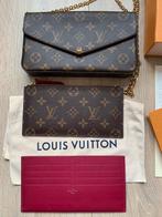 Louis Vuitton Pochette Félicie, Sieraden, Tassen en Uiterlijk, Portemonnees, Bruin, Zo goed als nieuw, Ophalen