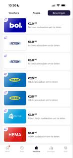 Verschillende cadeaukaarten die ik kan delen via Woolsocks., Tickets en Kaartjes, Eén persoon, Cadeaubon