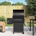 Pelletbarbecue met schoorsteen 104 cm ijzer zwart, Tuin en Terras, Houtskoolbarbecues, Nieuw, Ophalen of Verzenden, Vida XL, Met accessoires