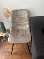 Eetkamer stoelen grijs en bruin mxsofa, Huis en Inrichting, Stoelen, Ophalen, Zo goed als nieuw, Bruin, Vijf, Zes of meer stoelen