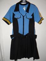 Leuk blauw/zwart/geel POLITIE/POLICE jurkje (1), Gedragen, Carnaval, Ophalen of Verzenden, Kleding