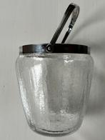 Ijsemmertje WMF verzilverd frosted glas jaren 60, Ophalen of Verzenden
