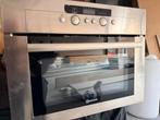 Bauknecht (Whirlpool) BLZK 8100 ES Inbouw Combi-Oven - RVS, Gebruikt, Oven met grill, Inbouw, Magnetronfunctie