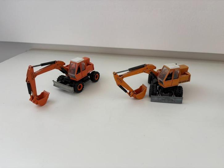 NZG Atlas 1304 & AB1302D 1:50, Hobby en Vrije tijd, Modelauto's | 1:50, Gebruikt, Overige typen, NZG, Ophalen of Verzenden