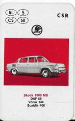 K14 autokaartje skoda 1000 mb, Ophalen of Verzenden, Zo goed als nieuw, Auto's